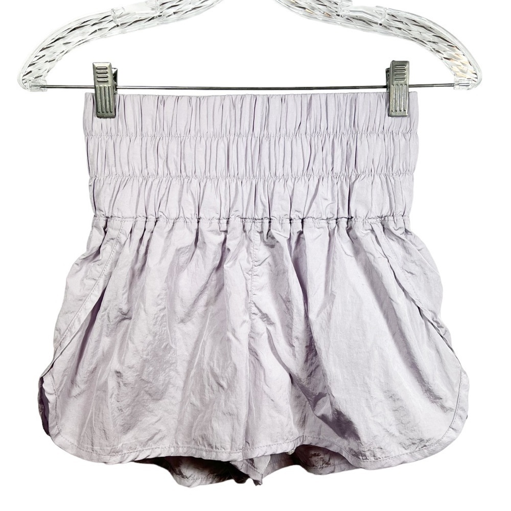 Free People women’s the way home shorts size S high waist lavender purple
